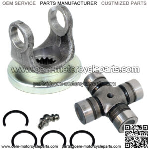 Front Drive Shaft Yoke W/U-Joint for Yamaha Big Bear 400 YFM400 4X4 2000-2012