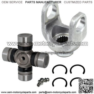 Front Drive Shaft Yoke W/U-Joint for Yamaha Rhino 700 YXR700F Fi 2008-2013