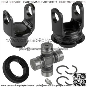 Front Drive Shaft Yokes & U-Joint w/Seal For Arctic Cat Prowler 650 4x4 2007-08