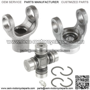 Rear Drive Shaft Coupling Yoke w/U-joint for Yamaha V-Star 1100 XVS1100 1999-07