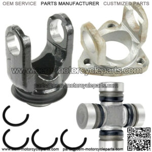 Rear Drive Shaft Output Yoke w/ U-joint for Suzuki LTA500F Vinson 500 Auto 02-07