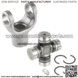 Rear Drive Shaft Yoke w/ U-joint for Yamaha V-Star VStar 1100 XVS1100 1999-2009