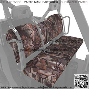 Seat Covers, Hunting Camo UTV Seat Cover Set Compatible with Polaris Ranger XP 1000/ Crew XP 1000 2018-2022 2023 Full-Size Split Bench Seat Covers (Crew Fits Front Seat Only)