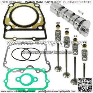 Camshaft and Cylinder Head Valve Gasket Kit Fits Polaris Magnum 425 1995-1998