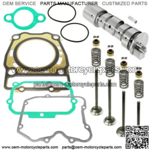 Camshaft and Cylinder Head Valve Gasket Kit Fits Polaris Scrambler 500 2010-2012
