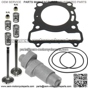 Camshaft and Cylinder Head Valve Gasket Kit Fits Yamaha Kodiak 400 YFM400 00 01