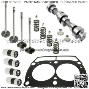 Camshaft and Cylinder Head Valve Gasket Kit for Polaris RANGER 800 4X4 2011-2014