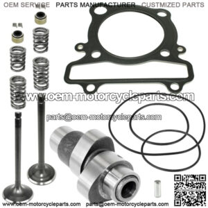 Camshaft and Cylinder Head Valve Gasket Kit for Yamaha Big Bear 400 YFM400 00-04