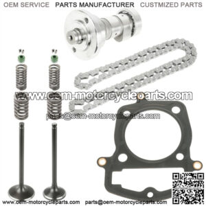 Camshaft Cylinder Valve Chain Gasket Kit Fits Honda CRF230F 2003-2019