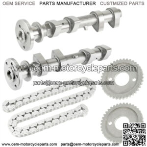 Intake Exhaust Camshaft w/ Timing Chain Sprocket for Polaris RZR XP 1000 2015-21