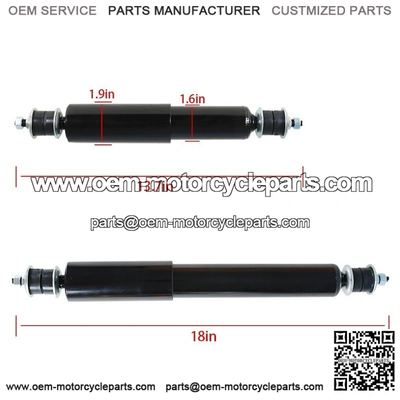 Front and Rear Shock Absorbers 70928-G01 for EZGO TXT 1994+ Gas/Electric Golf Cart - Image 2