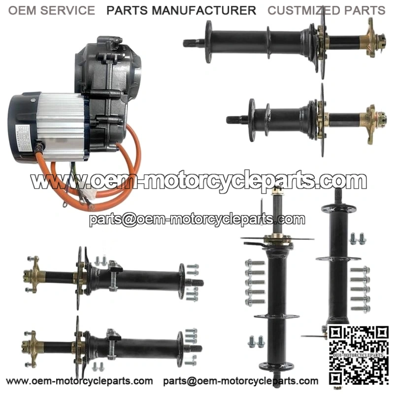 Differential Rear Axle Kit for Trike E-Bike Golf Cart Quad ?C 500W, 1000W, 1500W Motor Options