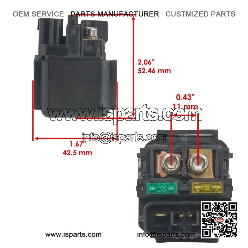 Starter Solenoid Relay for Honda CBR1000RR (2008-2016) & CB1000R (2011-2016) - Image 2