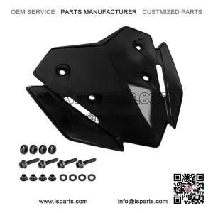 Black Sports Windshield Deflector for Yamaha XMAX 125/250/300 (2023-2024)