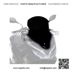 Black High Screen for Honda PCX125 2018-2020