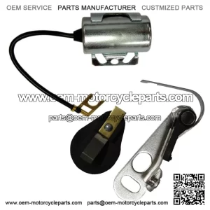 For John Deere A and B ÿ Distributor Tune Up Kit, Fits Delco Points Condenser Rotor