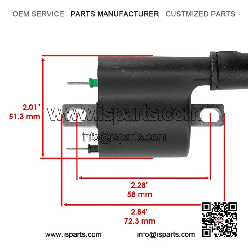 Ignition Coil & Cap Assembly for Honda CRF125F (2014-2018) - OEM #30500-K28-911 - Image 2