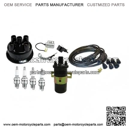 For John Deere 1010, 2010, 2020, 2030 Tractor ÿ Complete Tune Up Kit with 12V Coil