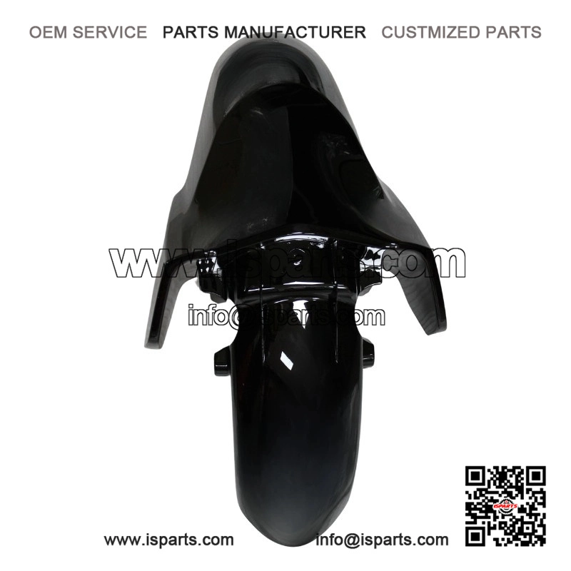 Black Front Fender Mudguard for Honda PCX125 2014-2017 - Image 2