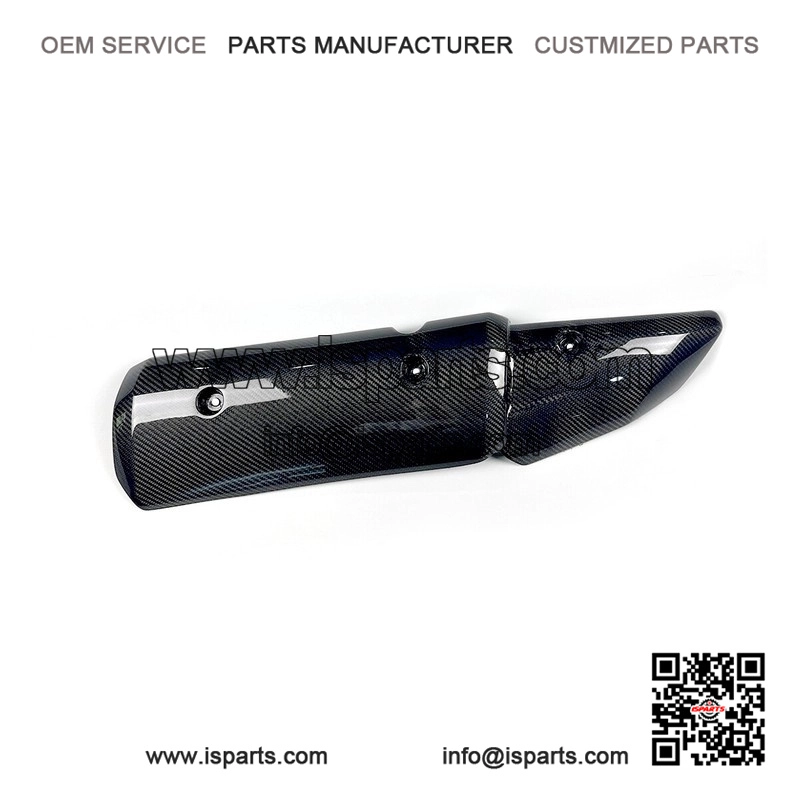 Carbon Fiber Exhaust Pipe Protector Cover for Yamaha XMAX 125/250/300 (2023-2024)