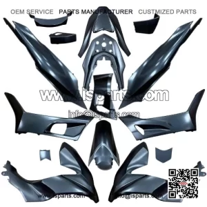 Dark Grey Body Cover Set for Honda PCX125 2021-2024 PNL103A