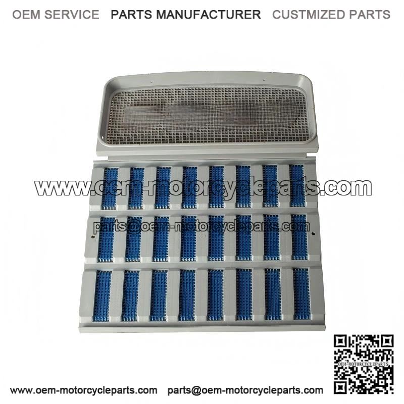 For Ford 3000, 4000, 7000 ÿ Upper and Lower Grill Set, Replaces C9NN8A163AG, 81824197 - Image 2