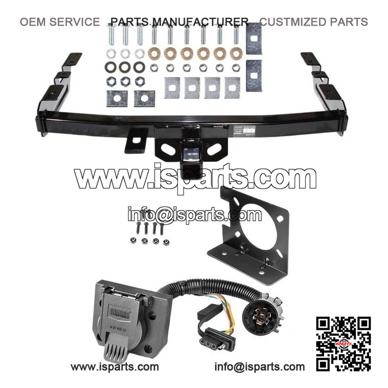 1999-2007 Chevy Silverado/GMC Sierra 1500HD/2500LD Trailer Hitch + 7-Way Wiring