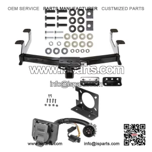 Trailer Hitch & 7-Way Wiring Kit for 11-14 Chevy Silverado & GMC Sierra 2500/3500 HD
