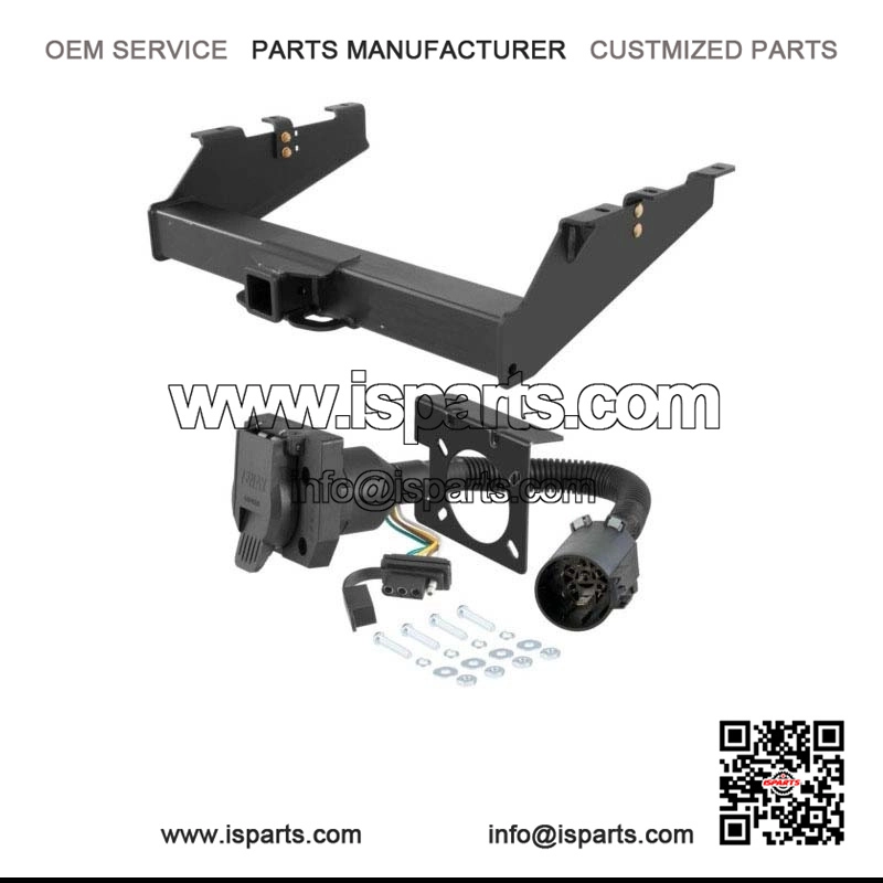 03-06 Silverado 2500HD Trailer Hitch with 7-Pin Wiring - Fits Standard Bumpers