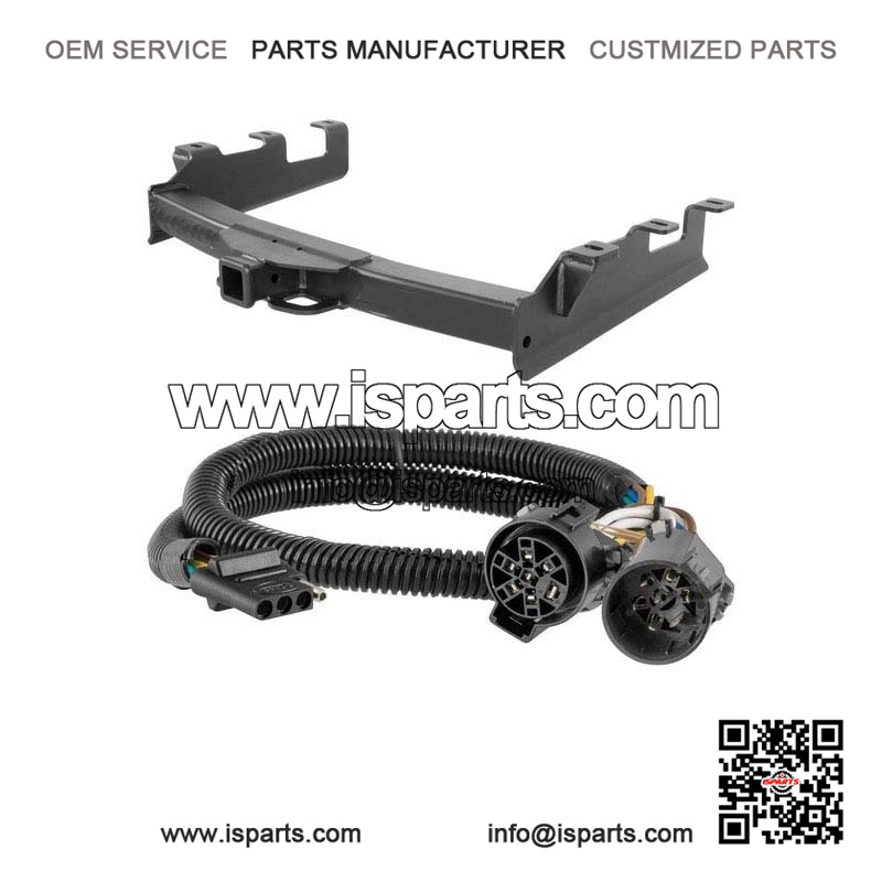 2007 GMC Sierra 2500HD Trailer Hitch with 4-Pin Wiring - 6' Bed