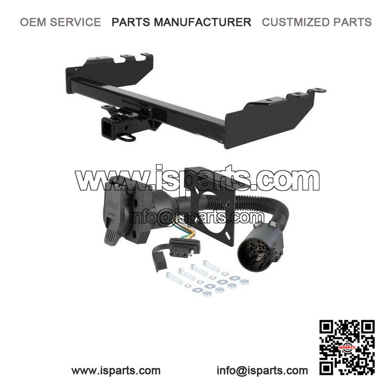2003-2006 GMC Sierra 1500HD Trailer Hitch with 7-Pin Wiring ?C Fits Standard Bumpers ?C Brand