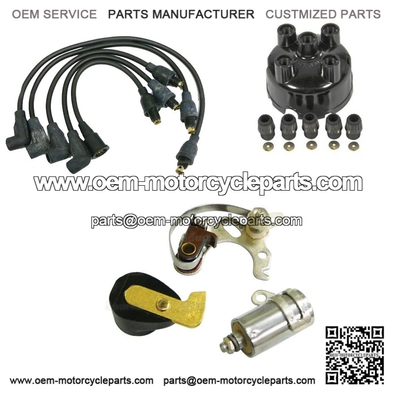 For Massey Ferguson TE20, TEA20 ÿ Distributor Tune Up Kit with Condenser and Rotor, Fits Lucas