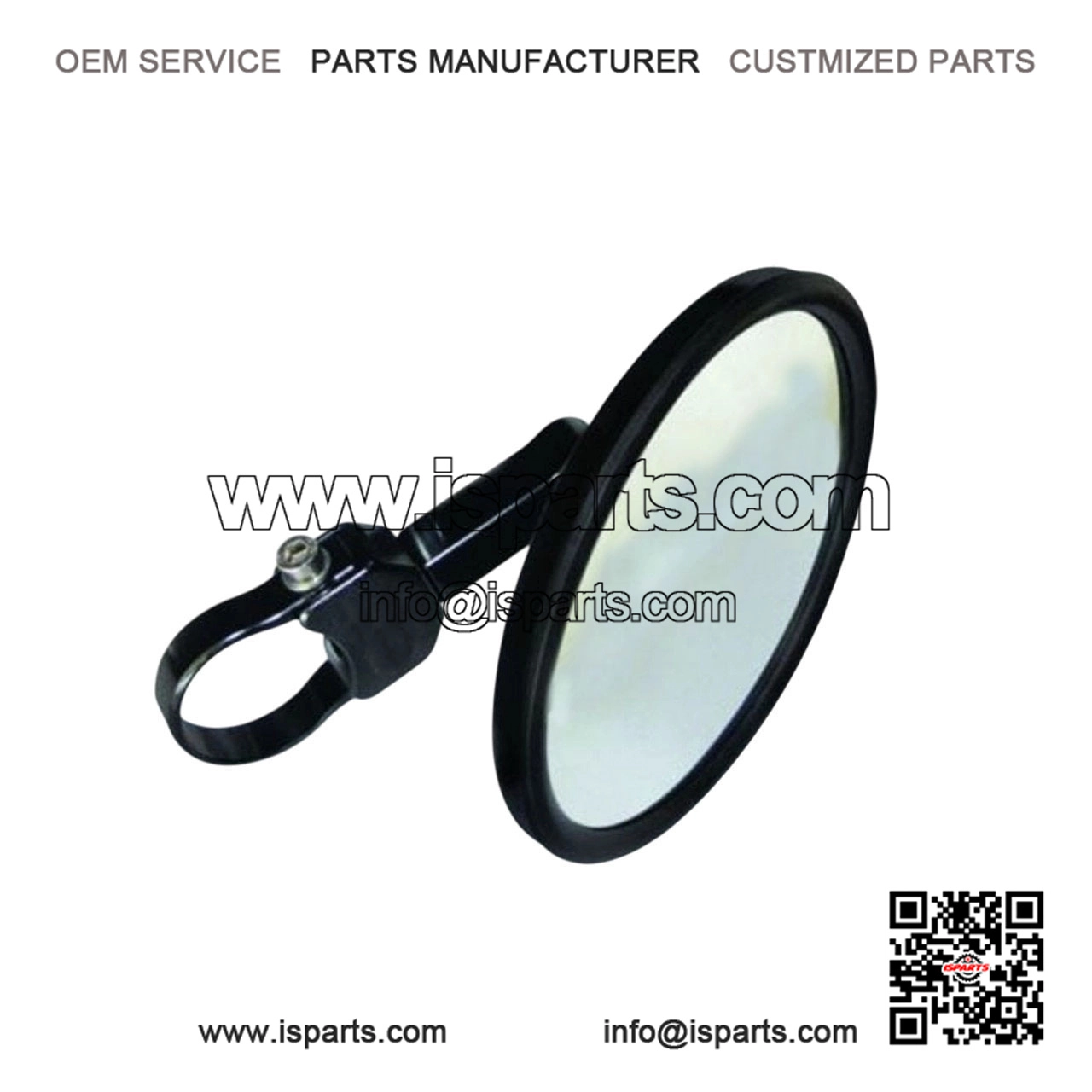 5" Round Convex Mirror for Viking, Wolverine, and YXZ