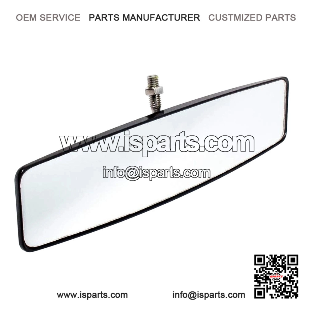 Panoramic Rear View Mirror in Black Billet Aluminum for RZR