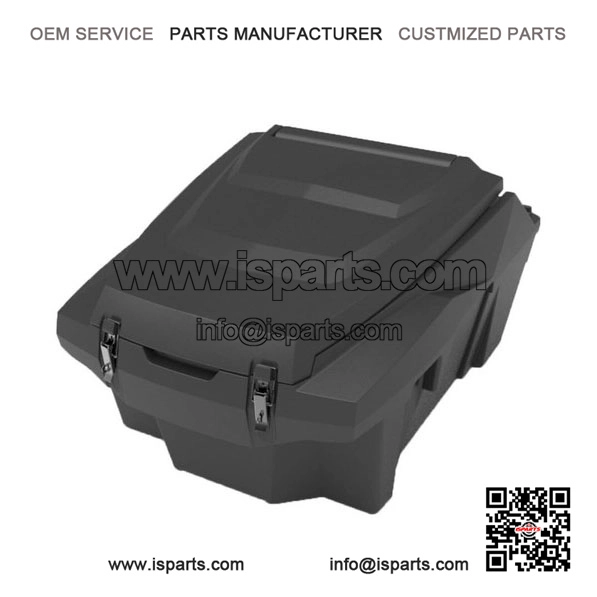 UTV Rear Cargo Box Compatible with 2013-2023 Polaris RZR XP1000 - 168 Quart Capacity