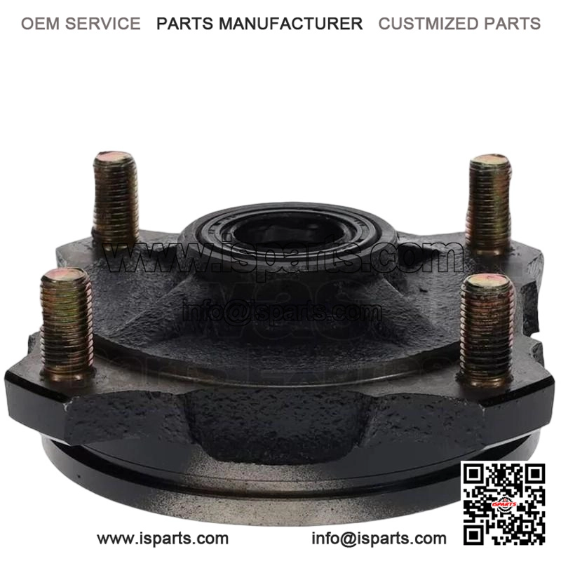 Front Black Hub Assembly 41036-Y002-935 for KAWASAKI KFX 50 / 90 2015-2025