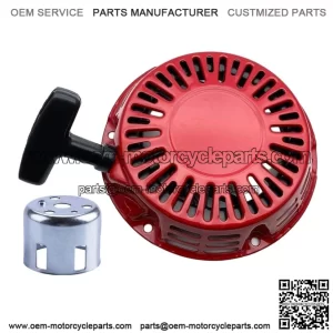 Red Recoil Assembly With Hub For 8.0 HP Engine GX240