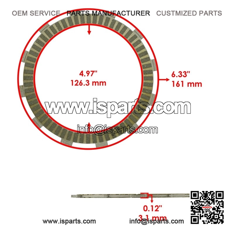 Clutch Friction Plates & Gasket Kit for Suzuki Hayabusa GSX1300R (2022-2024) - Image 3
