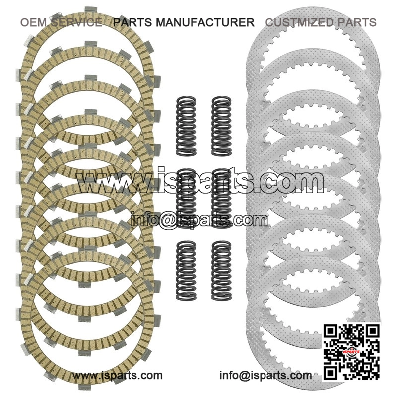 Clutch Friction & Steel Plates Kit for Suzuki RMX450Z (2010 2017-2019) - Includes Springs - Image 3