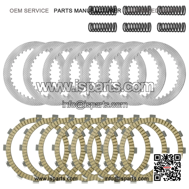 Clutch Friction & Steel Plates Kit for Suzuki RMX450Z (2010 2017-2019) - Includes Springs - Image 4