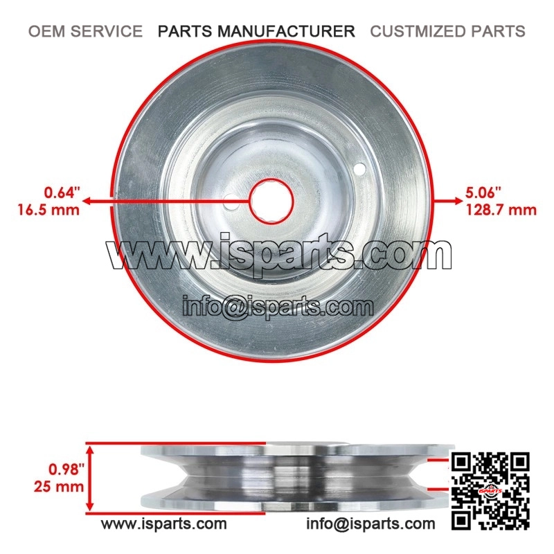 95309MA 094592MA 46-Inch Deck Spindle Pulley for Murray Mowers with Briggs & Stratton Engines - Image 2