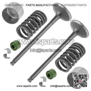 Exhaust Valve Kit for Suzuki RMZ250 / RM-Z250 L (2007-2024) ?C Includes 12912-10H00 & 12921-41G00