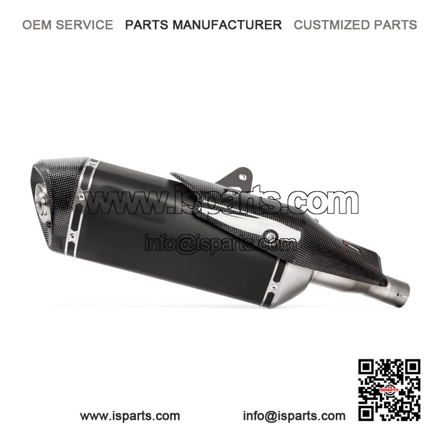 Titanium Black Approved Exhaust Terminal for 2024 Honda X-Adv 750