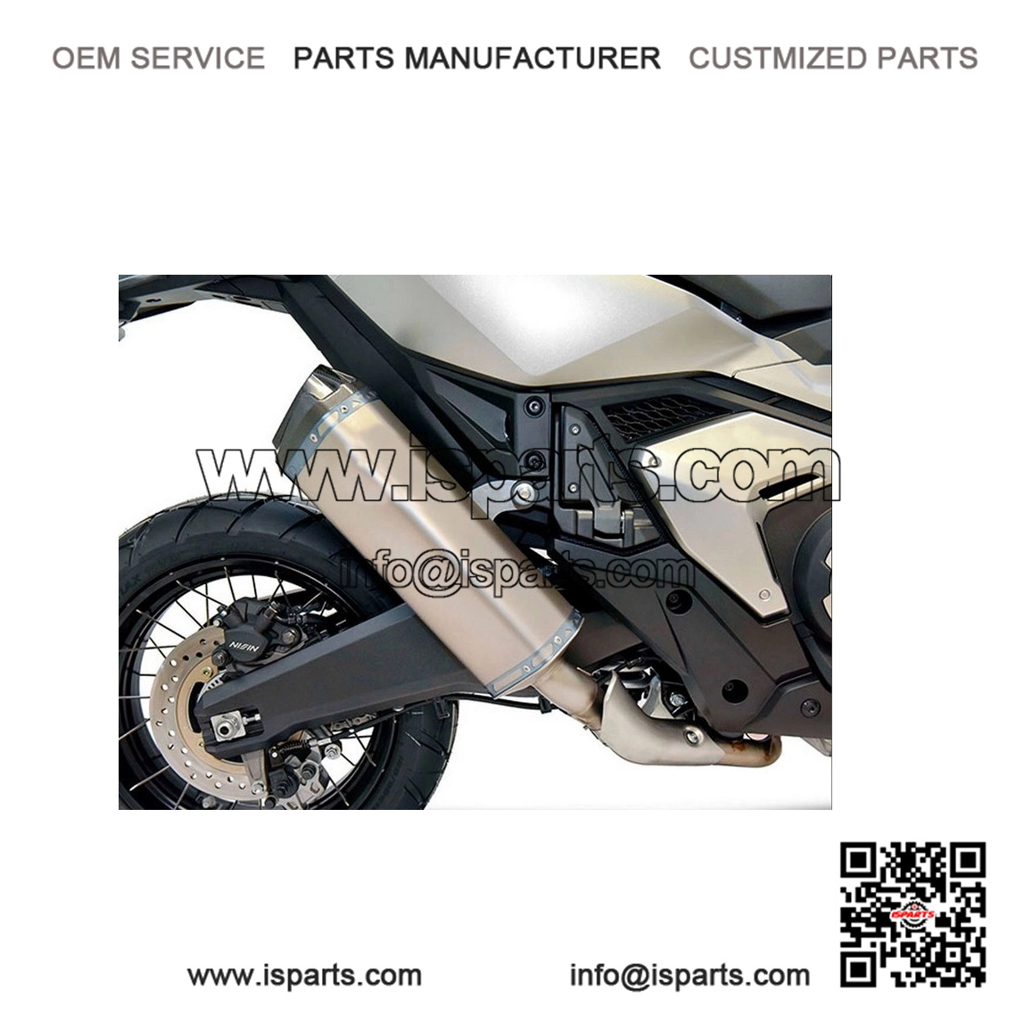 Titanium Exhaust Terminal for Honda X-ADV/Forza 750 - Image 2