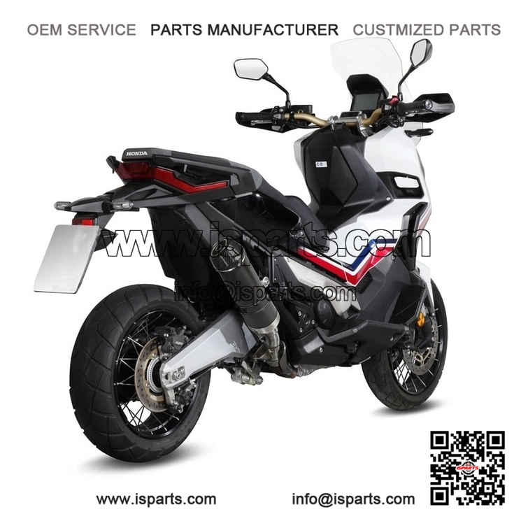 Black Carbon Exhaust Terminal for Honda X-Adv 750 (2017-2024) - Image 3