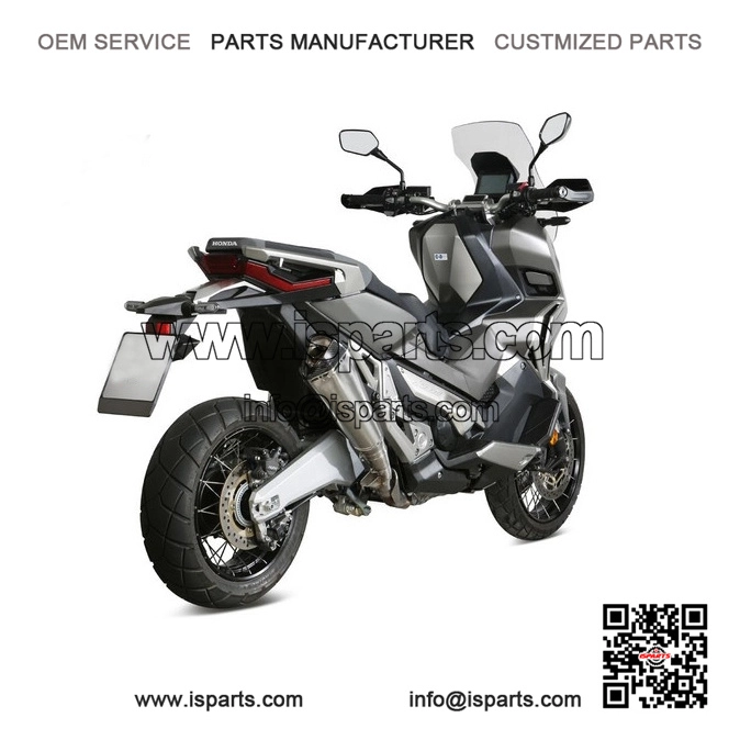 Stainless Steel Exhaust Terminal for Honda X-ADV 750 - Image 2
