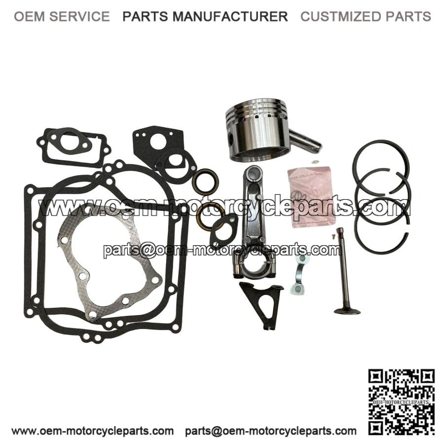Rebuild Kit With Standard Piston, Rod, Exhaust Valve For 5HP