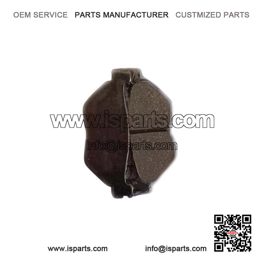 Organic Rear Brake Pads for Yamaha XP500 XP530 XP560 TMAX 2012-2022 - Premium Quality Brake Pads