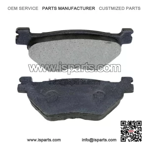 Braking 868SM1 Rear Brake Pad Kit for Yamaha TMAX 560 2020-2021 - High Performance Brakes