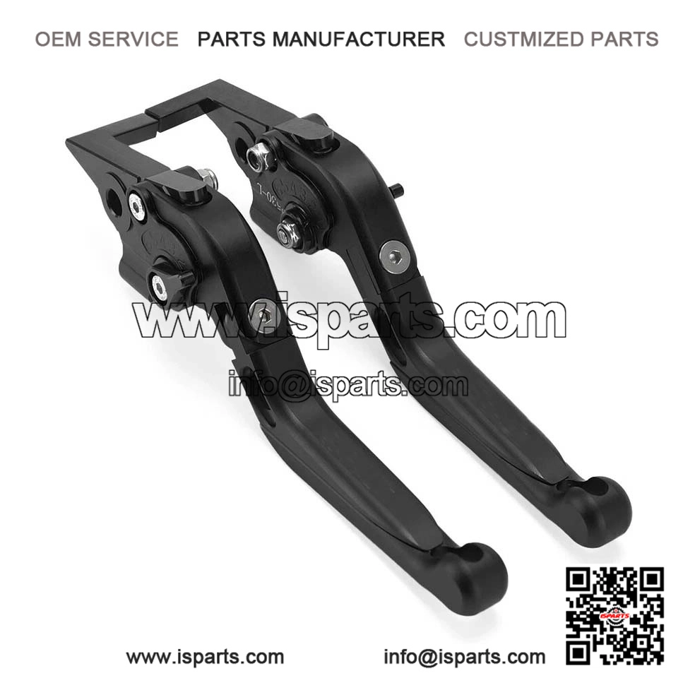 Adjustable Folding Brake Clutch Levers for Yamaha XP500 XP530 XP560 TMAX - Aluminum
